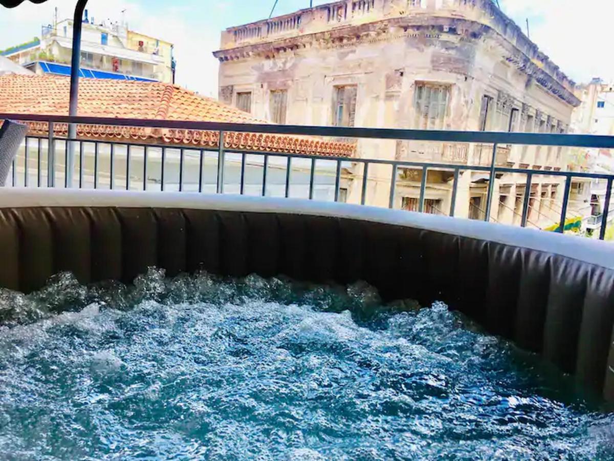 Openair Hot Tub/Big Balcony/Great Boutique Apt Atény Exteriér fotografie